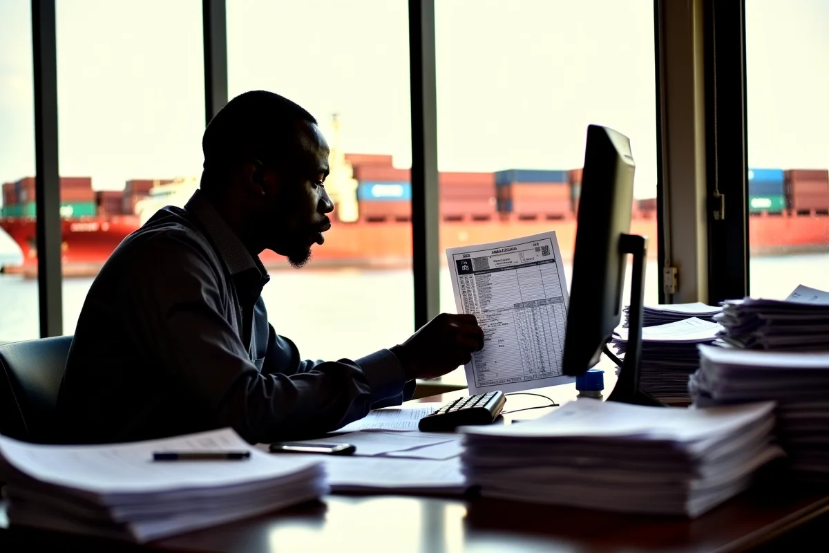 Customs clearance at Dar es Salaam port
