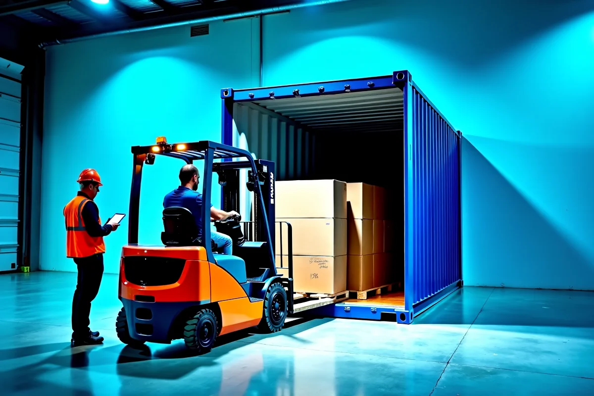 Container loading and consolidation